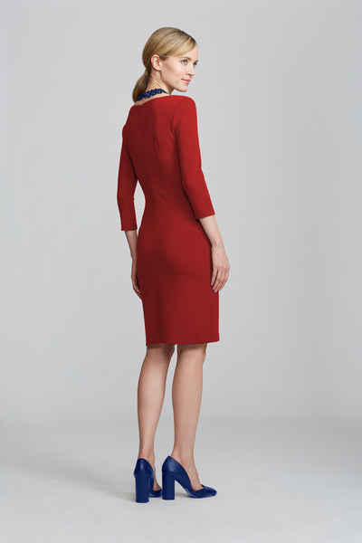 Women's Lydia Dress in Venetian Red | Nora Gardner Back