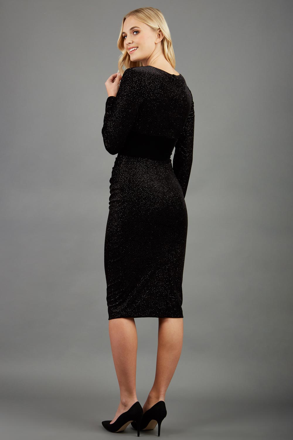 Women's Mable Dress in Black corporate clothings | Nora Gardner