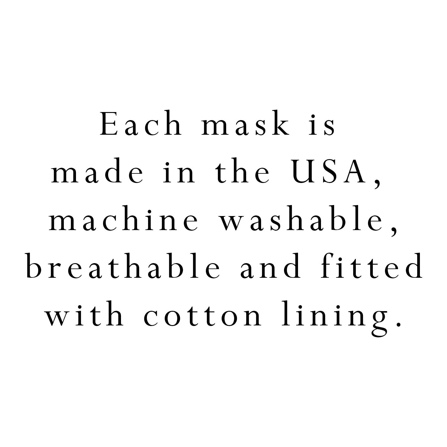 Face Mask - Brown Non-medical Grade Face Masks | Nora Gardner
