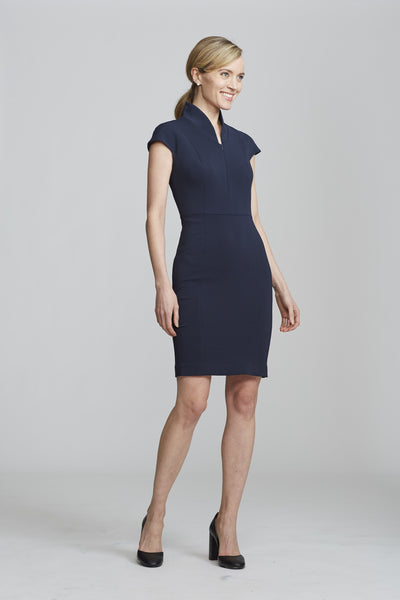 Women' Business Evelyn Dress - Navy NORA GARDNER | OFFICIAL STORE for work and office
