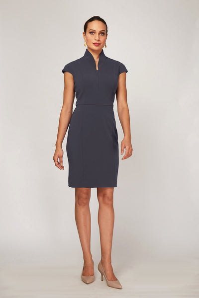 Women' Business Evelyn Dress - Slate NORA GARDNER | OFFICIAL STORE for work and office