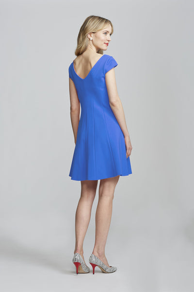 Women' Business Koko Dress - Lapis NORA GARDNER | OFFICIAL STORE for work and office