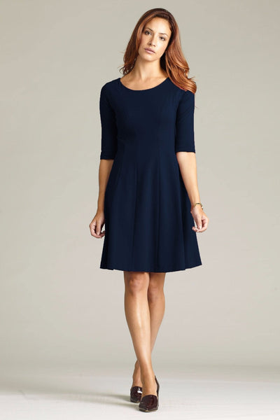 Women' Business Lizzie Dress - Navy NORA GARDNER | OFFICIAL STORE for work and office