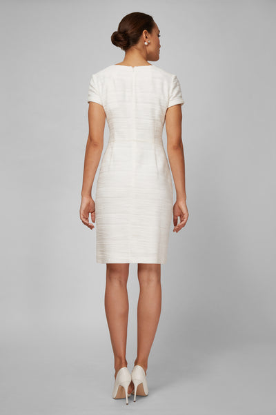 Women' Business Dinah Dress - Ivory Boucle NORA GARDNER | OFFICIAL STORE for work and office