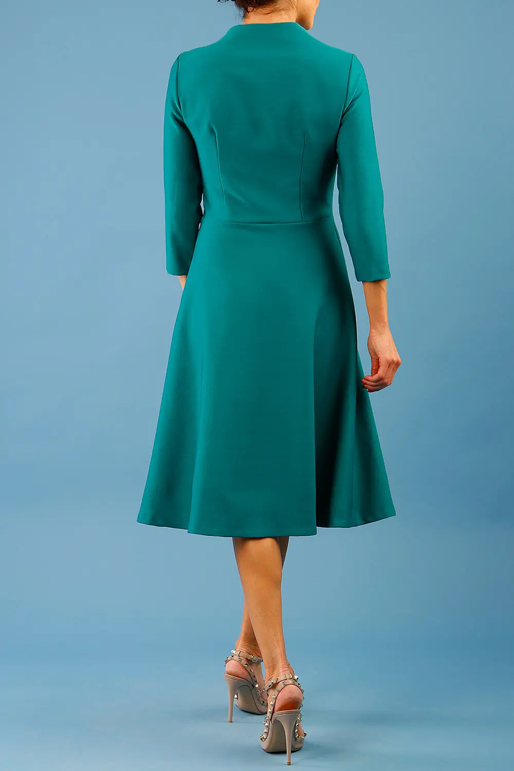 Women' Business Palmeston Dress - Pacific Green NORA GARDNER | OFFICIAL STORE for work and office