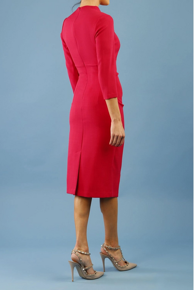 Women' Business Plaza Dress - Raspberry Pink NORA GARDNER | OFFICIAL STORE for work and office