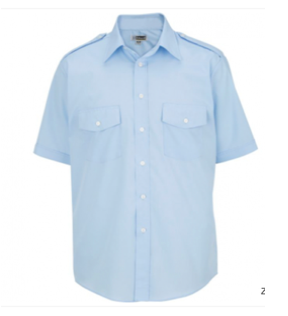 Women' Business Men's Short Sleeve Pilot Shirt NORA GARDNER | OFFICIAL STORE for work and office