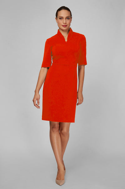Women' Business Abigail Dress - Power Red NORA GARDNER | OFFICIAL STORE for work and office