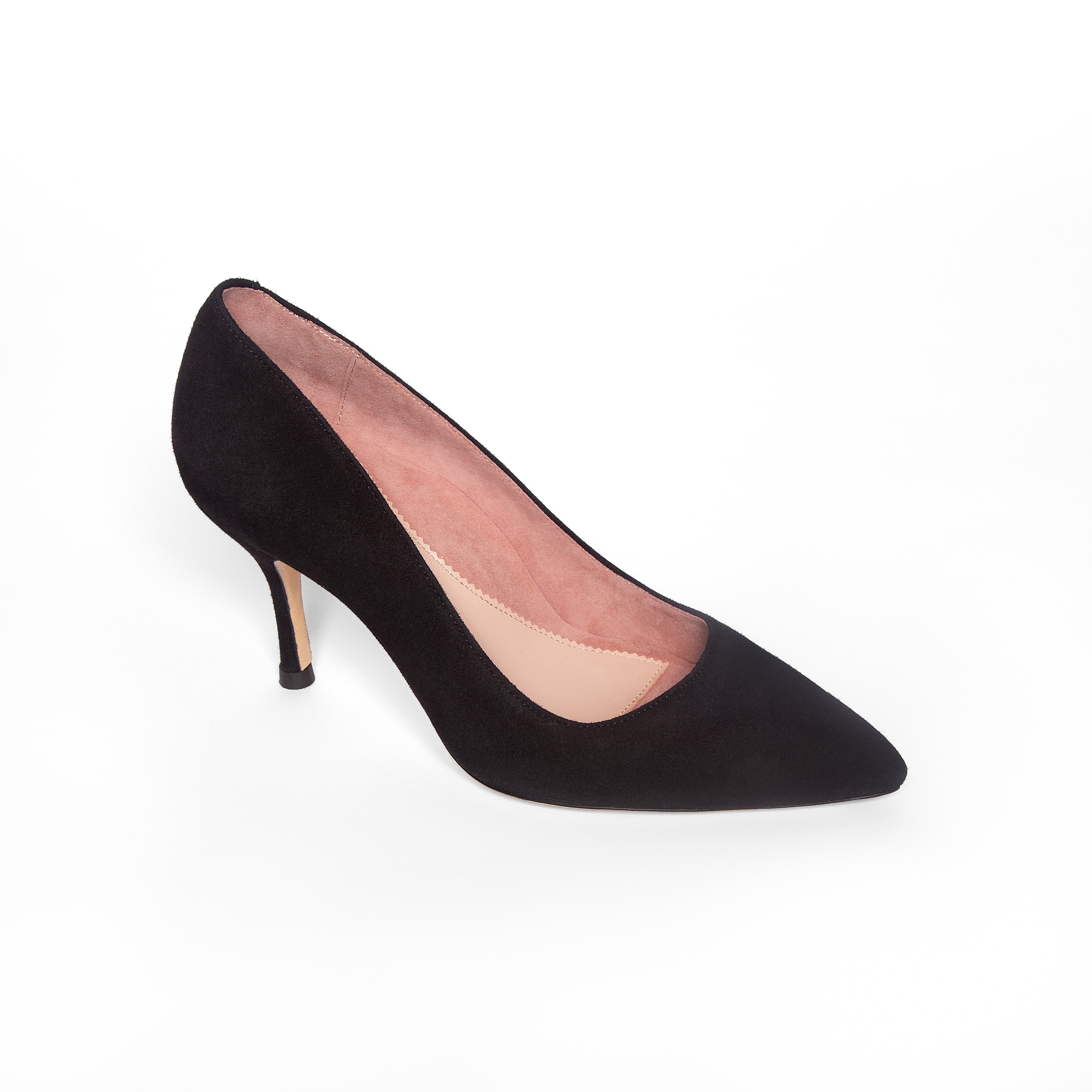 Women' Business Suede Pump - Black NORA GARDNER | OFFICIAL STORE for work and office