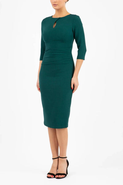 Women' Business Ubrique Dress - Forest Green NORA GARDNER | OFFICIAL STORE for work and office