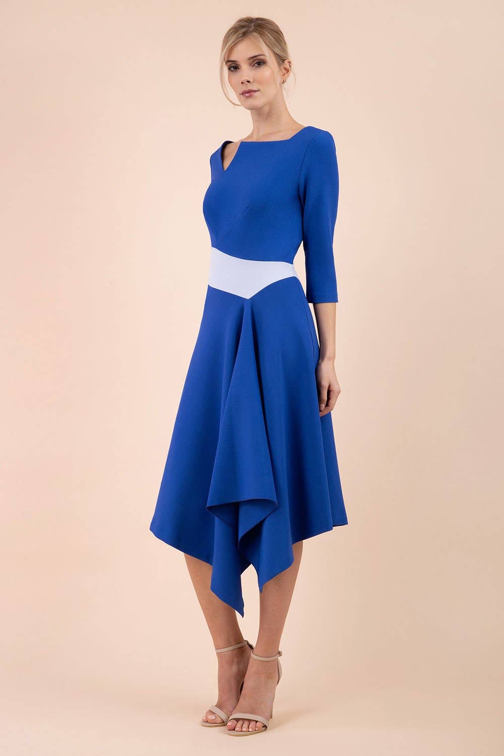 Pinto Dress - Cobalt Blue/Celestial Blue
