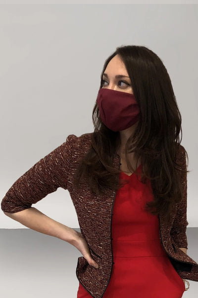 Face Mask - Wine Non-medical Grade Face Masks Are Soft | Nora Gardner