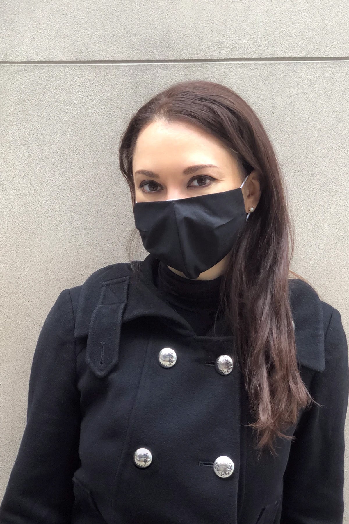 Women' Business Face Mask - Black NORA GARDNER | OFFICIAL STORE for work and office