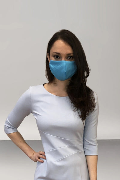 Face Mask - Aquamarina Disposable Filter Comfortable To Wear | Nora Gardner