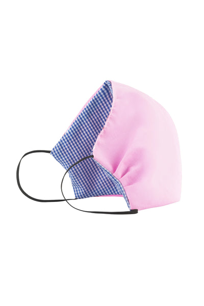 Face Mask - Rosette With Checks Breathable And Comfortable To Wear | Nora Gardner